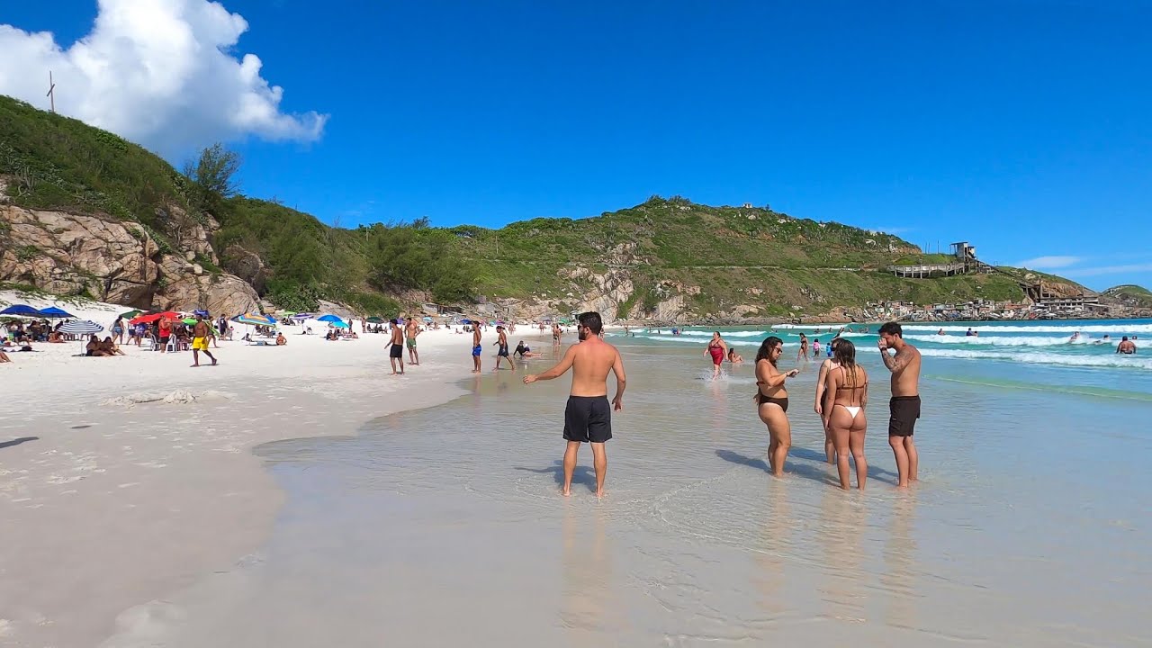 ARRAIAL DO CABO HOJE - PRAIA GRANDE - 04/05/2025 EM 4K