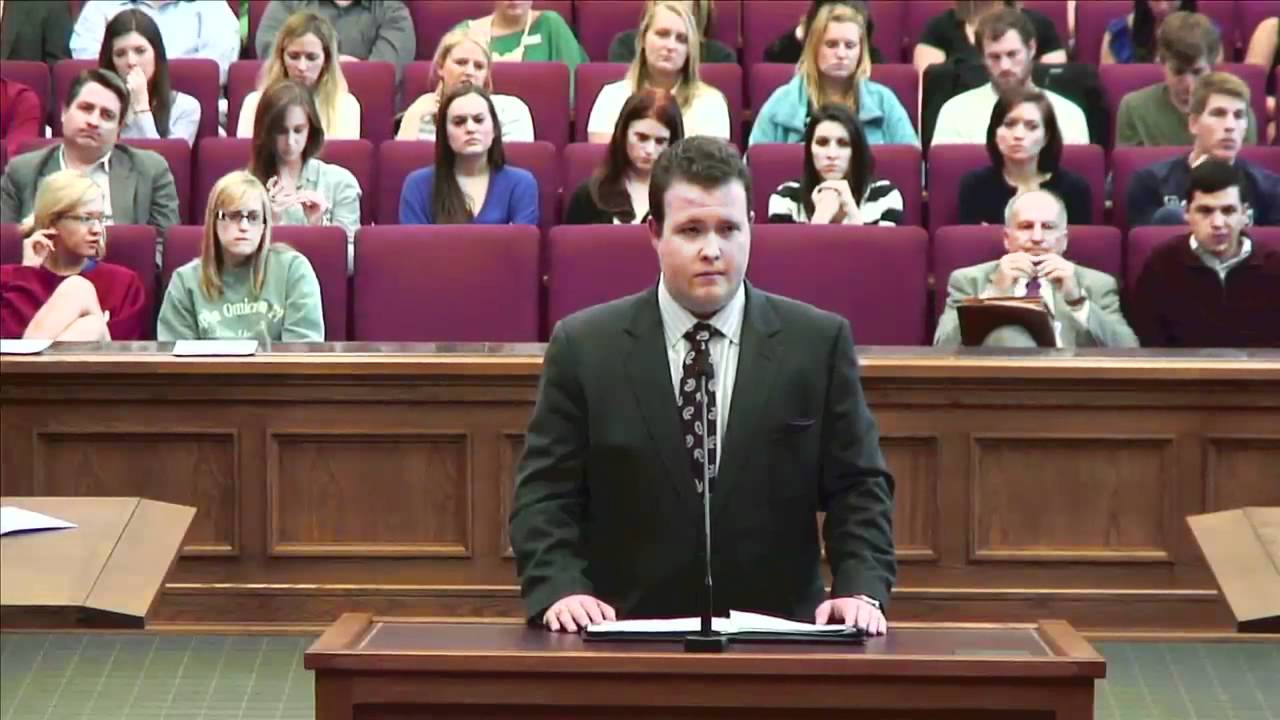2012 Moot Court Competition: Zac Ryan on behalf of the respondents