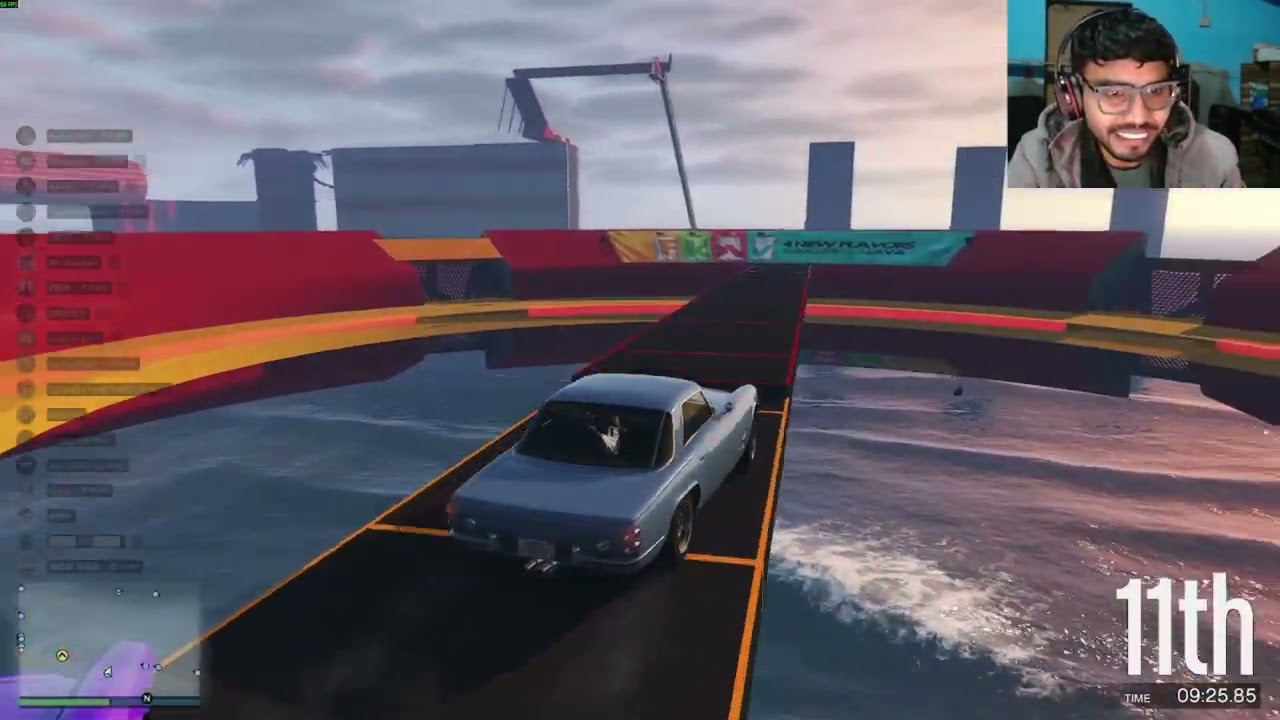 Funniest GTA 5 Parkour Races with the PRO PLAYERS