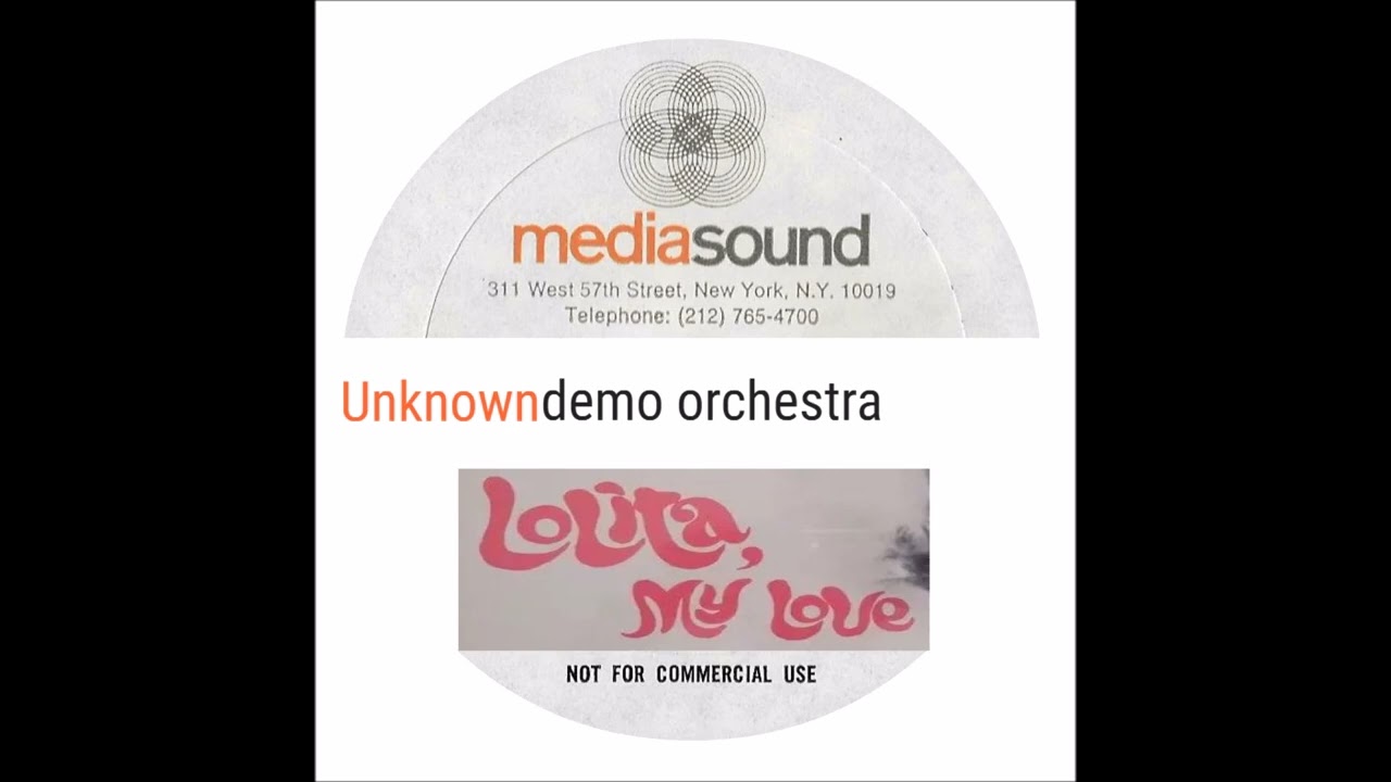 Lolita ~ Unknown Demo Orchestra ~ John Barry ~ Mediasound