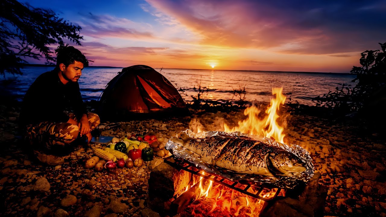 Alone in the Wild | Jungle Camping Near the Beach