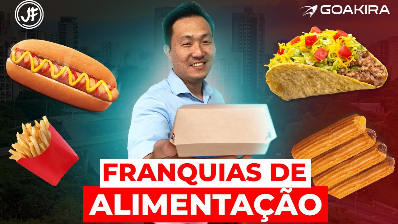 5 Franquias BARATAS e LUCRATIVAS de ALIMENTAÇÃO