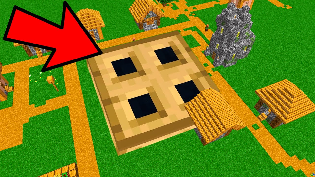 NUNCA ENTRES en la TRAMPILLA más GRANDE de Minecraft
