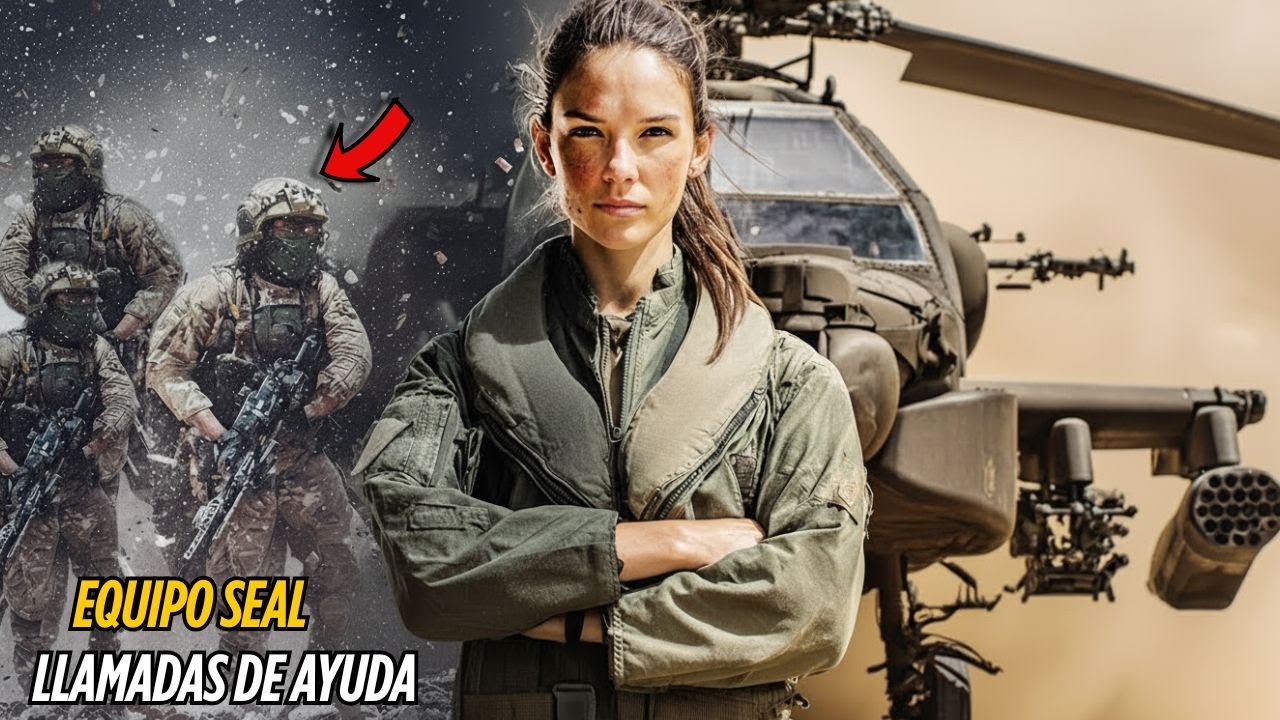 “El equipo SEAL pidió apoyo aéreo… y una piloto Apache eliminó 8 objetivos en solo 30 segundos”