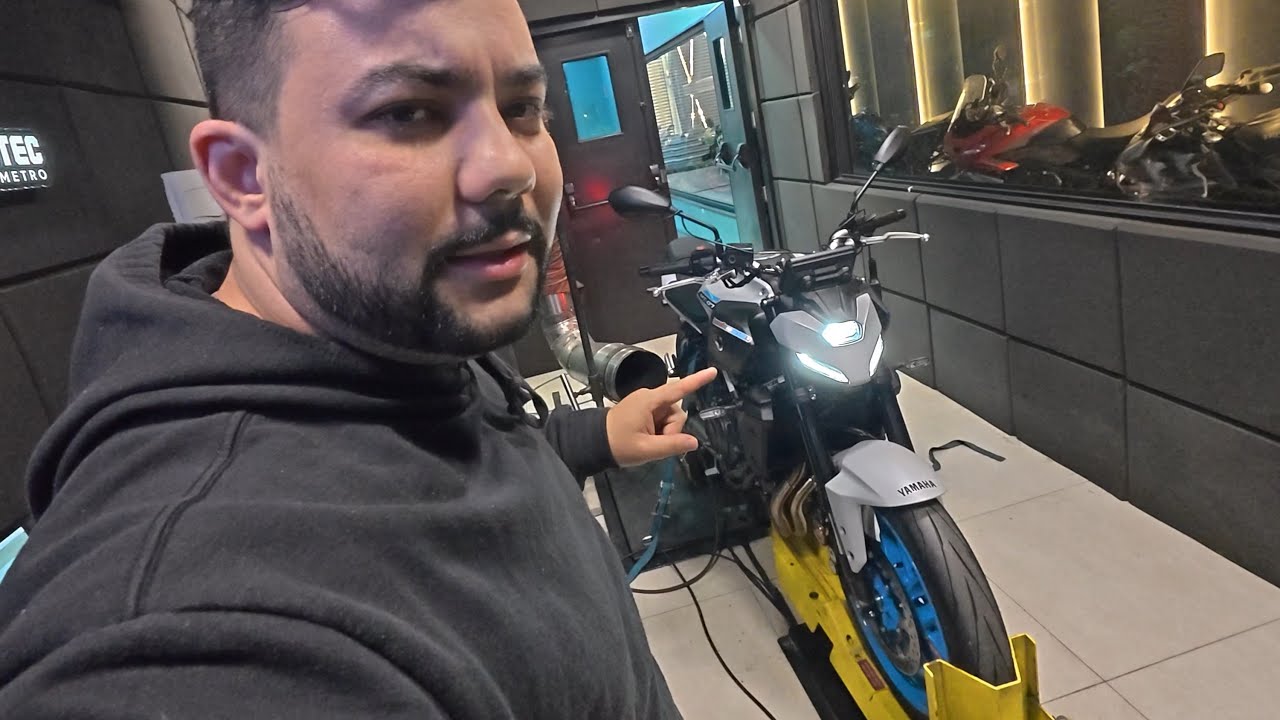 NOVA YAMAHA MT07 2026 PASSANDO DOS 250km/h SEM REMAP