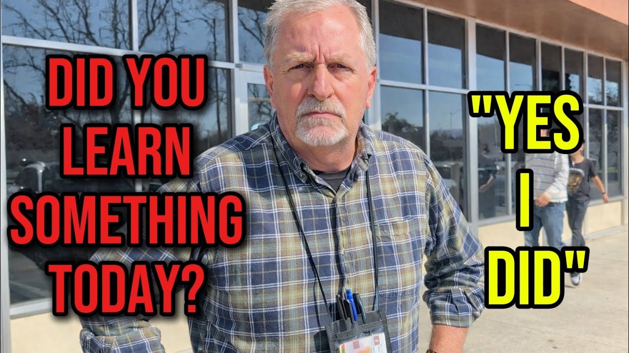 SUPERVISOR ADMITS HE LEARNED 