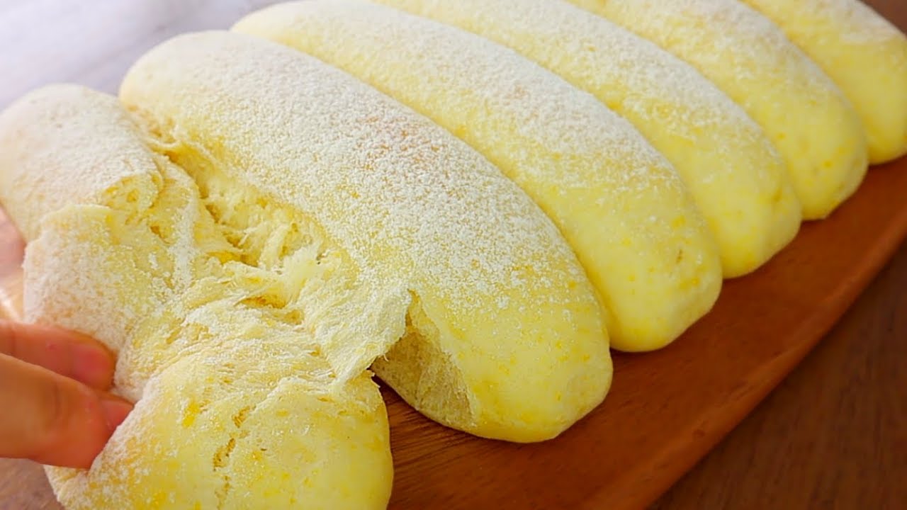 Eggless Super Pillowy Corn Bread Recipe ⎮ кукурузный хлеб