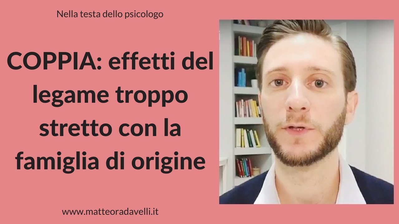 Coppia: effetti del legame troppo stretto con la famiglia di origine