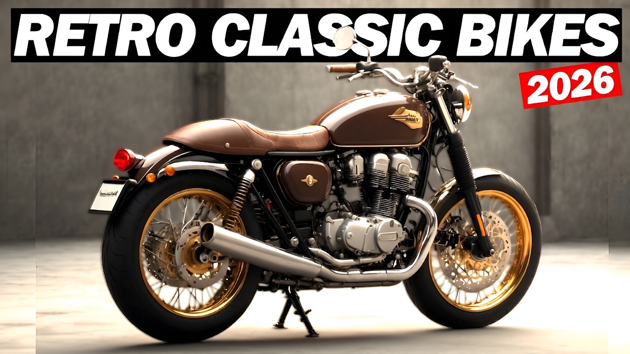 Top 7 New Retro Classic Motorcycles Of 2026