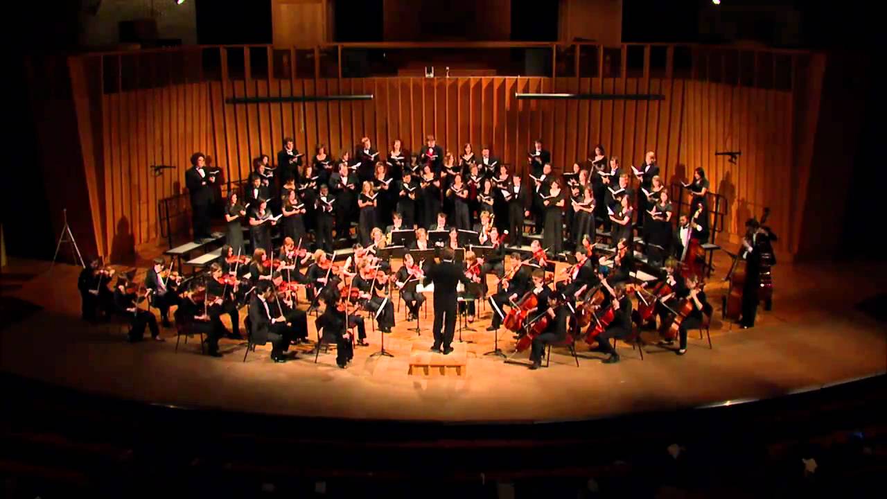 Concert Choir and Philharmonic - Lauridsen - Lux Aeterna - IV - Veni, Sancte Spiritus