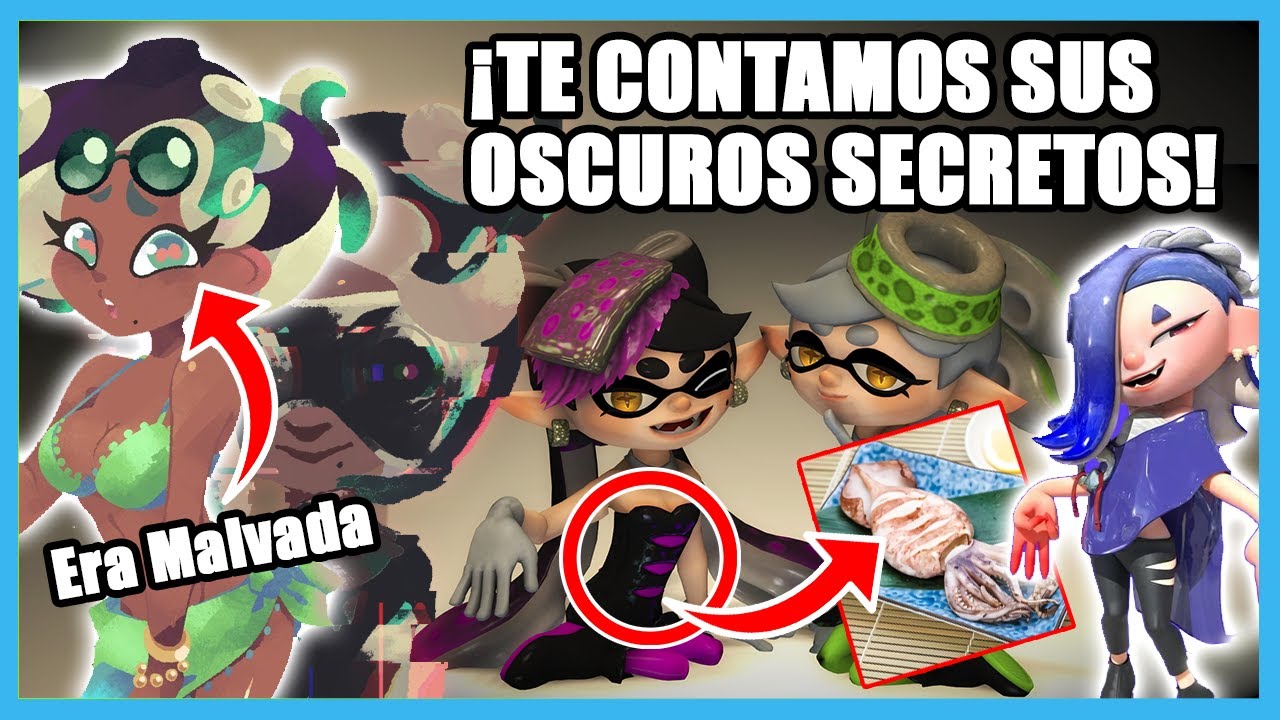 25 CURIOSIDADES de las IDOLS de SPLATOON (Calamarciñas, Cefalopop, Surimi - Splatoon 3) - N Deluxe