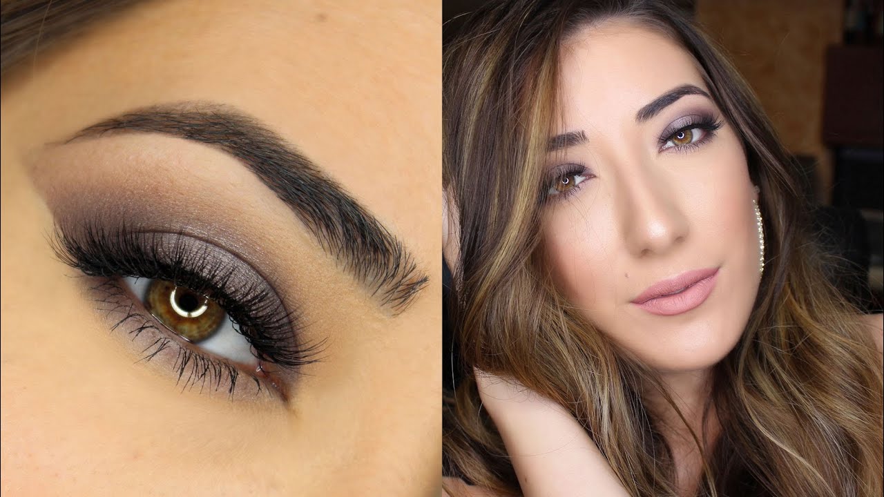 Dark Purple Smokey Eye Makeup Tutorial | Tarte Cosmetics Energy Noir Clay Palette