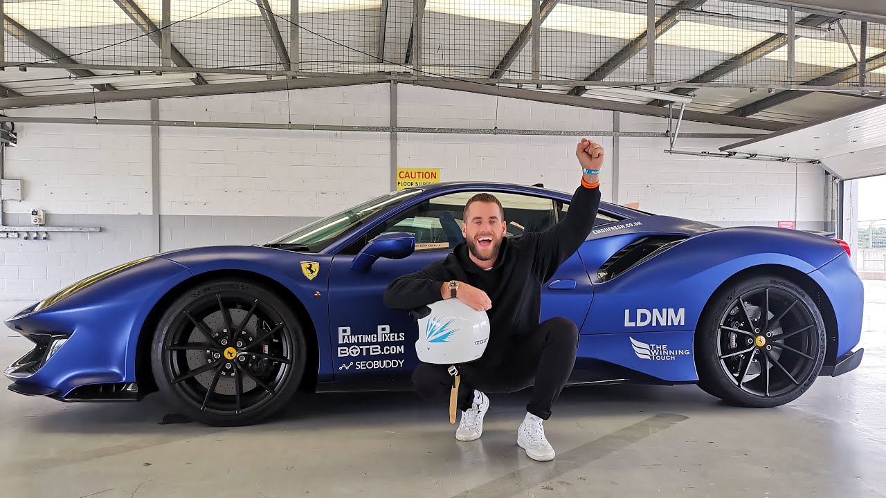 TAKING MY FERRARI 488 PISTA ON TRACK!