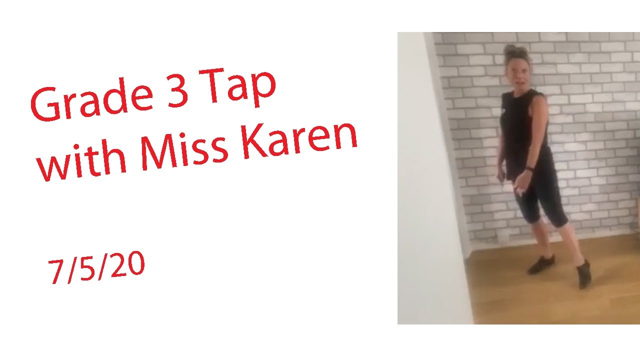 Grade 3 Tap with Miss Karen
