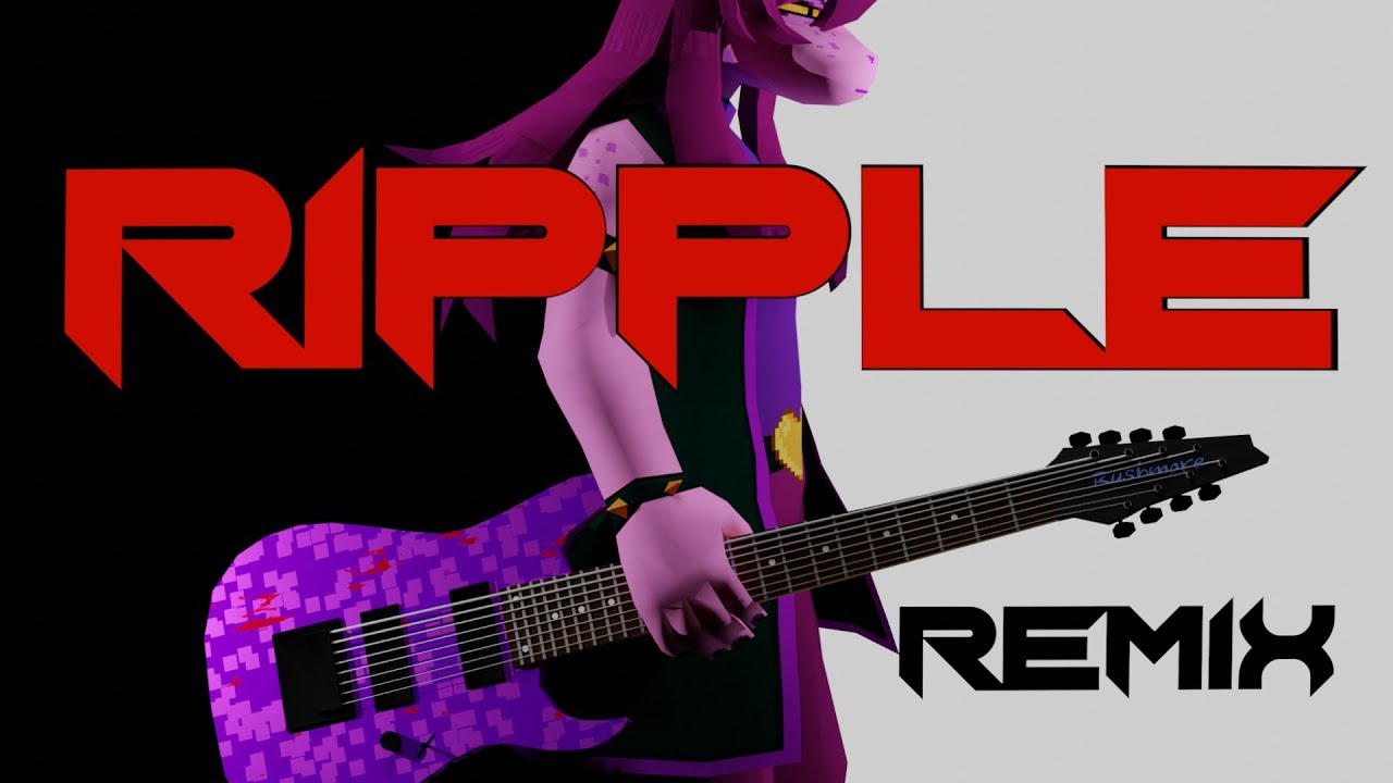 DELTARUNE Ch4 Remix: RIPPLE (Argent Metal) [Music Video]