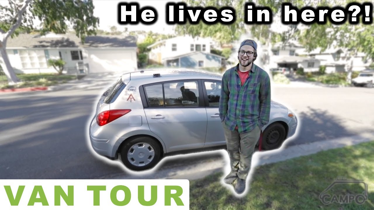 Видео тура MICRO CAMPER | ОН ЖИВЕТ ЗДЕСЬ?!