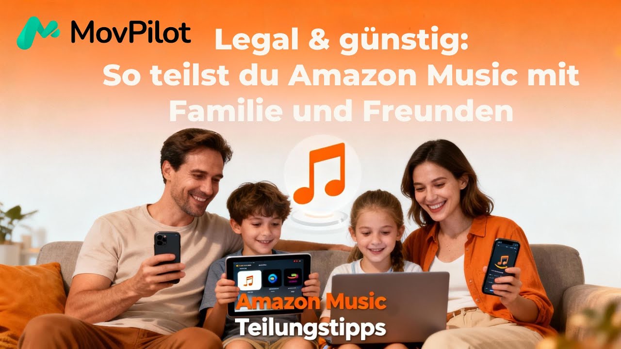 Legal & g&uuml;nstig  So teilst du Amazon Music mit Familie und Freunden