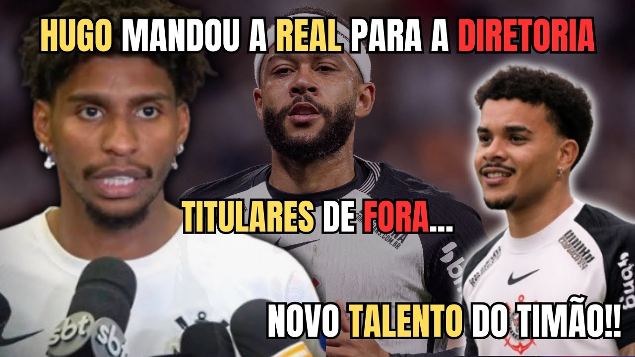 🚨 KAIO CÉSAR ESCOLHE O CORINTHIANS! HUGO PEDE POR TRANSPARÊNCIA, DORIVAL PRESSIONA POR REFORÇOS