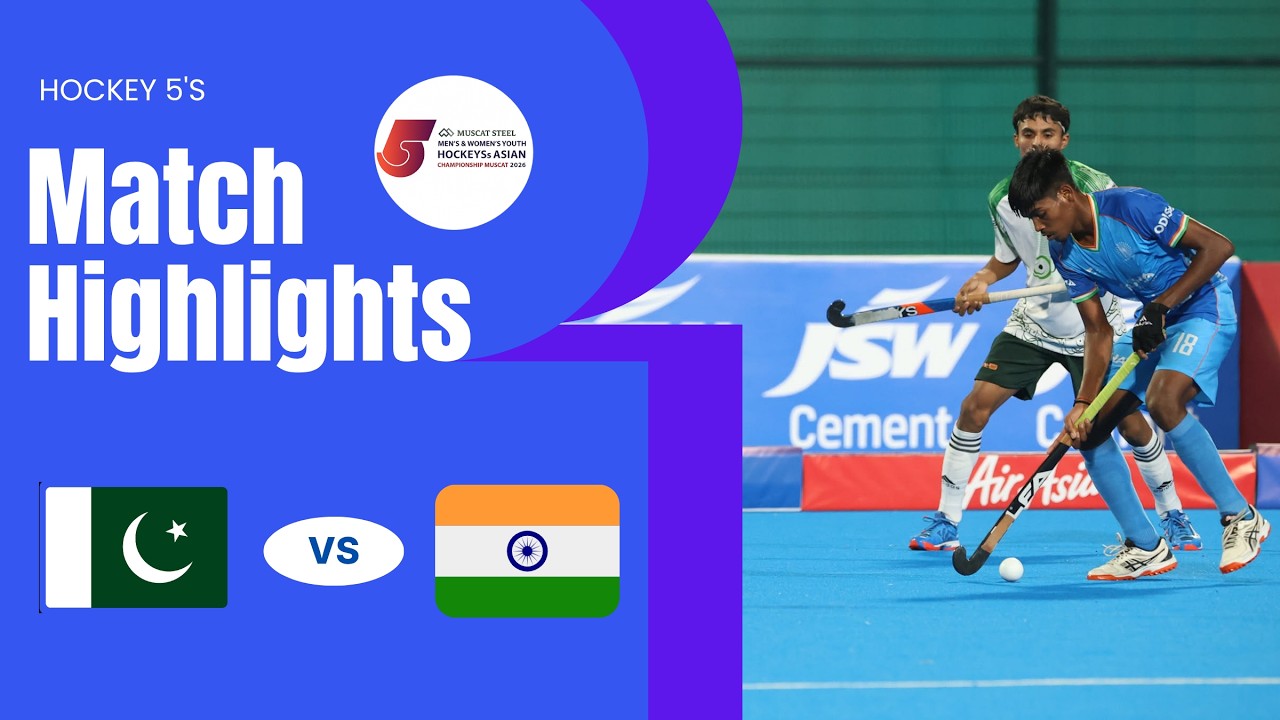 Pakistan vs India Hockey Match Highlights | Match 2 | U18 Hockey5s Asia Cup 2026