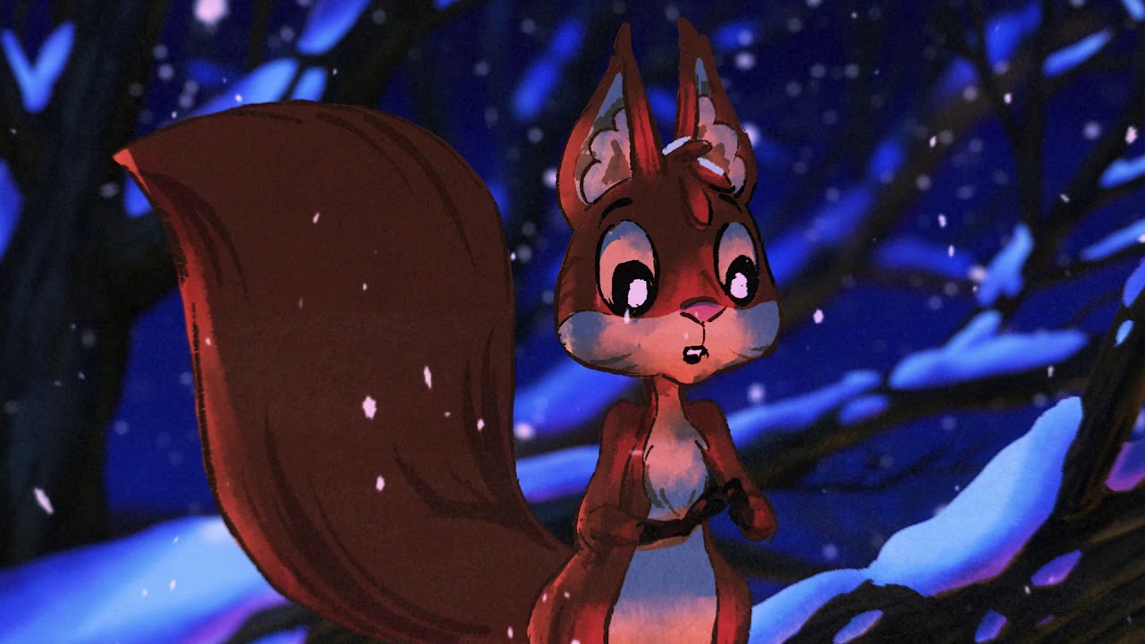 MERKUR: Eichhörnchen Elias sehnt sich nach Weihnachten