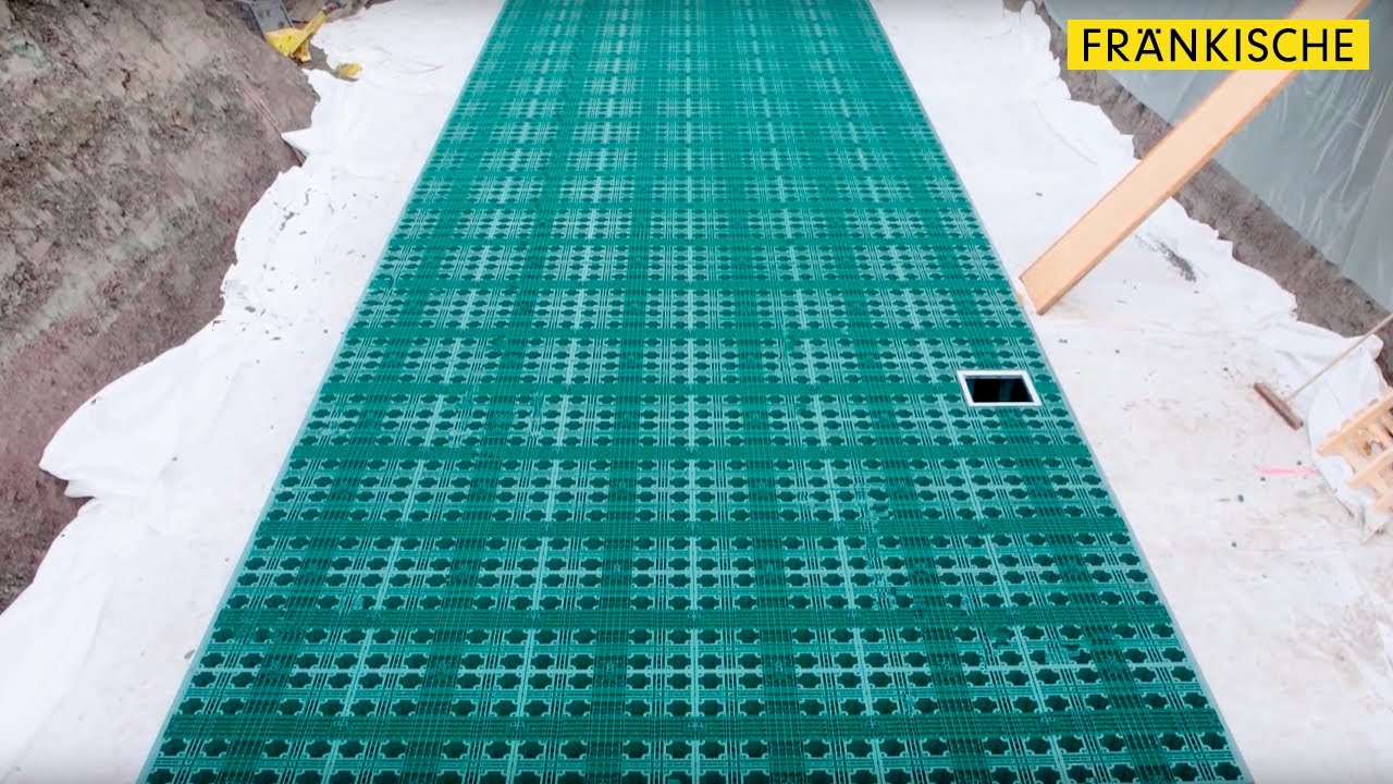 Rigofill ST: Einbau von Rigolenfüllkörpern | FRÄNKISCHE