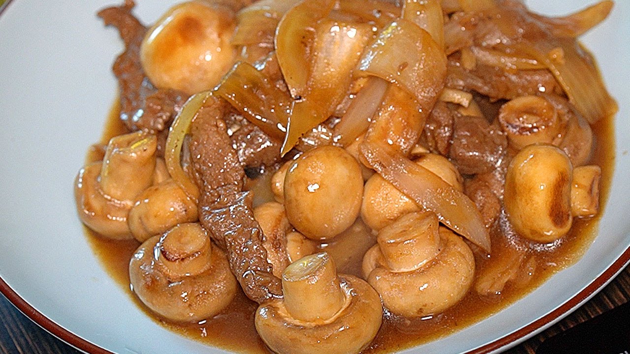 Chinese Beef and Mushrooms