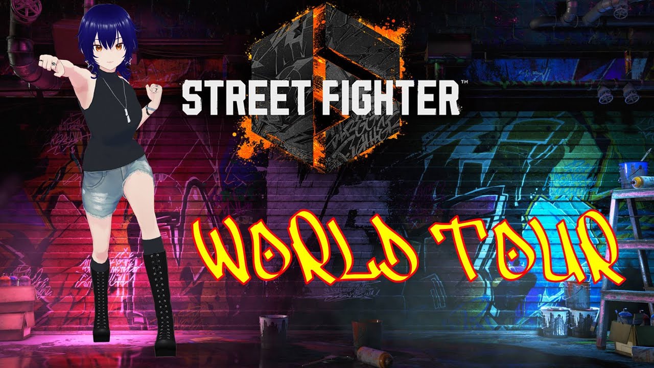 [#streetfighter6] ワールドツアー 師匠！あなたをぶったおします！