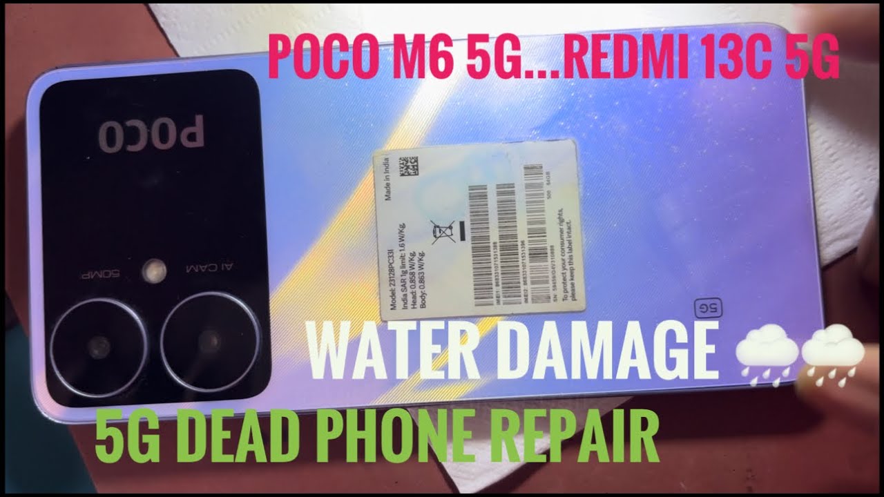 Poco M6 5G,Redmi 13C 5G ||Dead Phone Repair|| 5g Dead Solution @VikasMobileRepairingServicesce