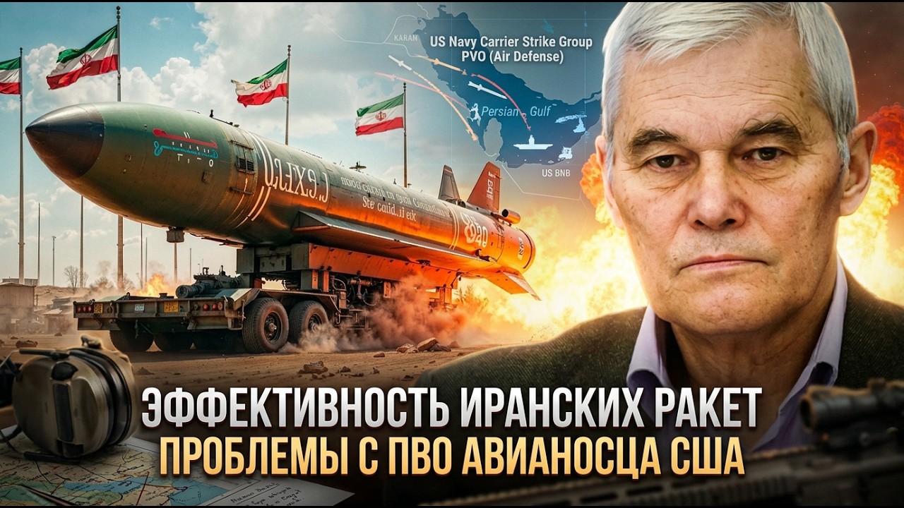 Константин Сивков | Эффективность иранских ракет. Проблемы с ПВО авианосца США