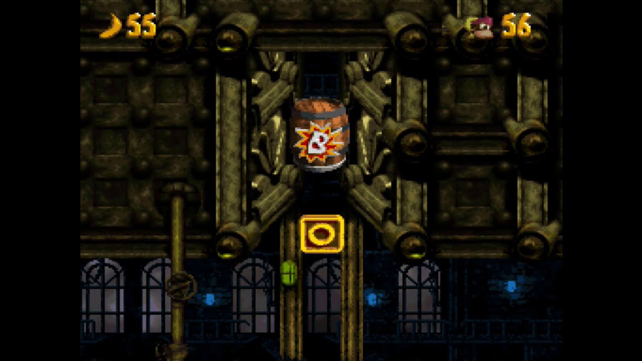 Donkey Kong Country 3 - Mekanos - Furioses Flinten-Feuer