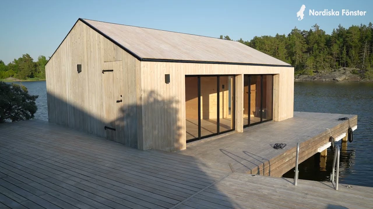 Modern fastighet med storslagen utsikt över skärgården - Nordiska Fönster