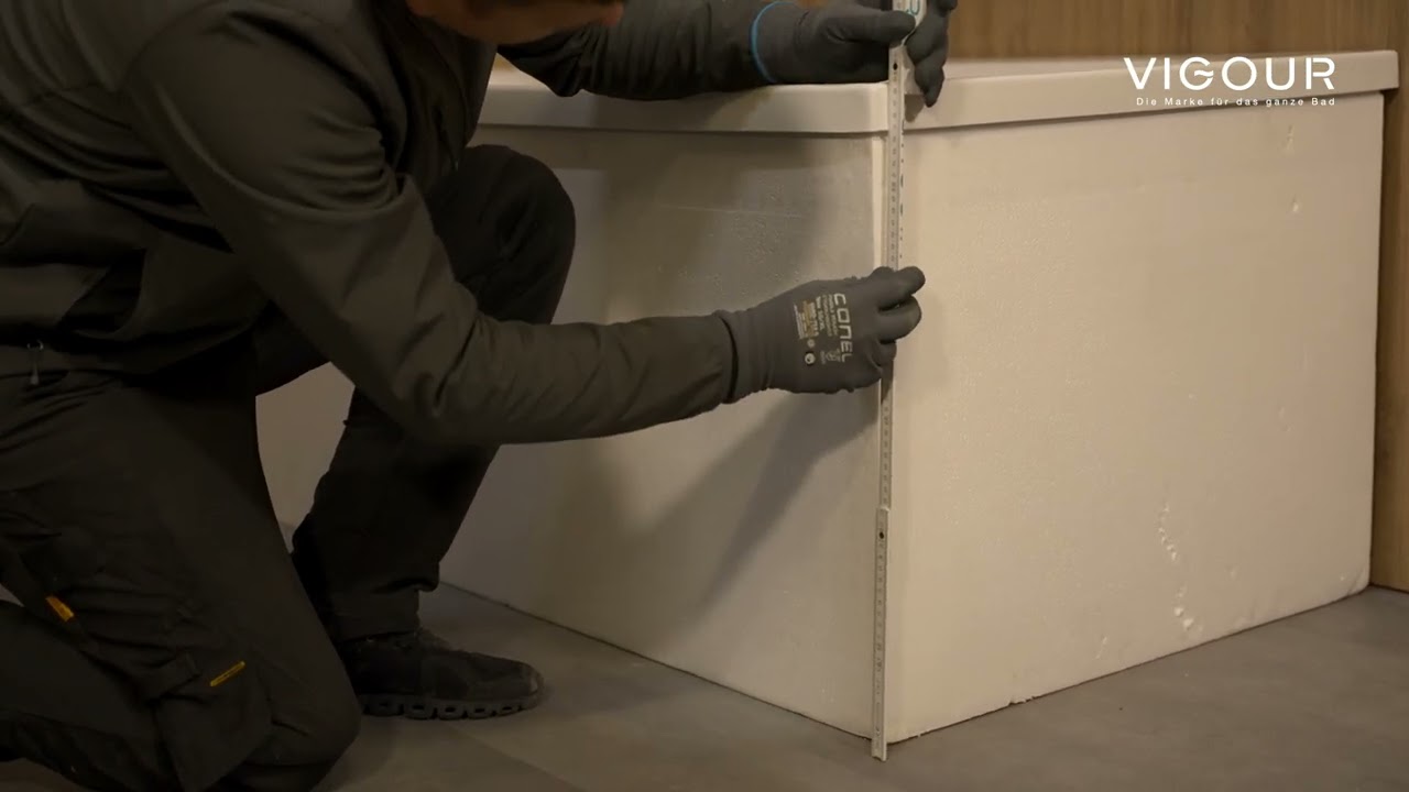 VIGOUR V4 Wandverkleidung HPL: Badewannenverkleidung