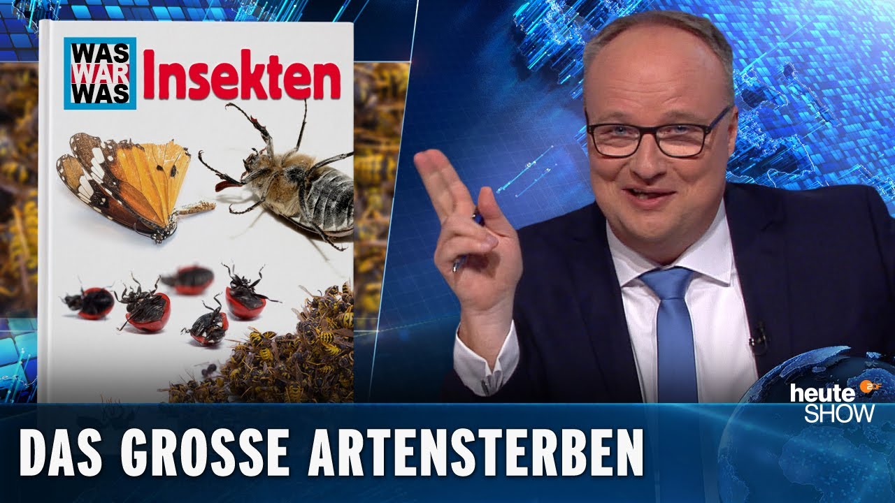 Artensterben: Die Natur hat keine Chance gegen Arschl&ouml;cher wie uns | heute-show vom 10.05.2019