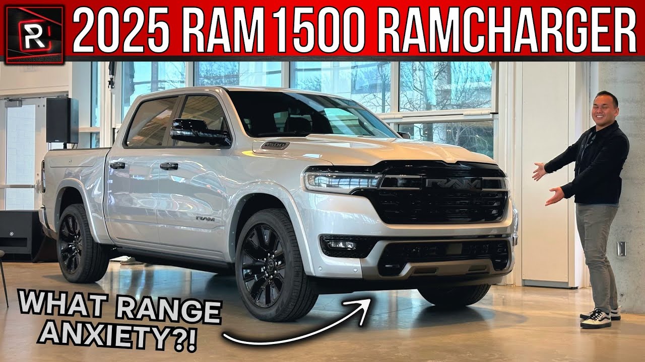 The 2025 Ram 1500 Ramcharger Is An Electric Truck That Eliminates Range Anxiety