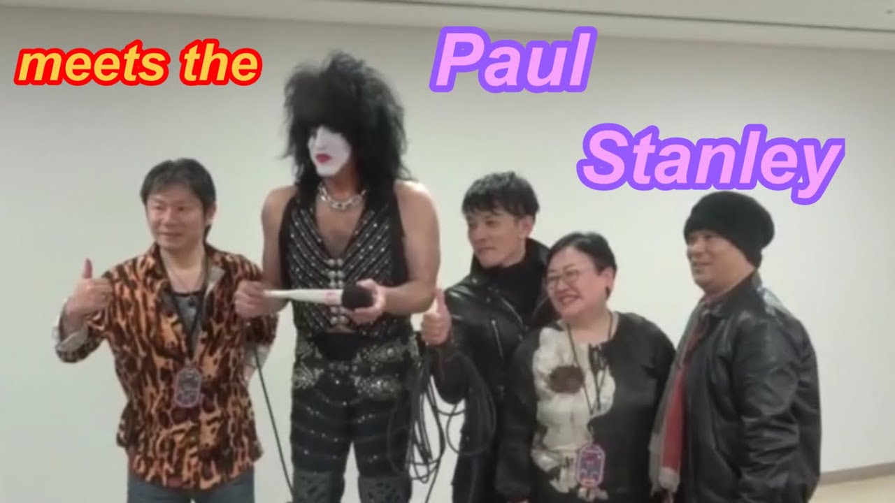 KISS concert backstage at end of the road tour in Kyocera dome OSAKA december 17,2019