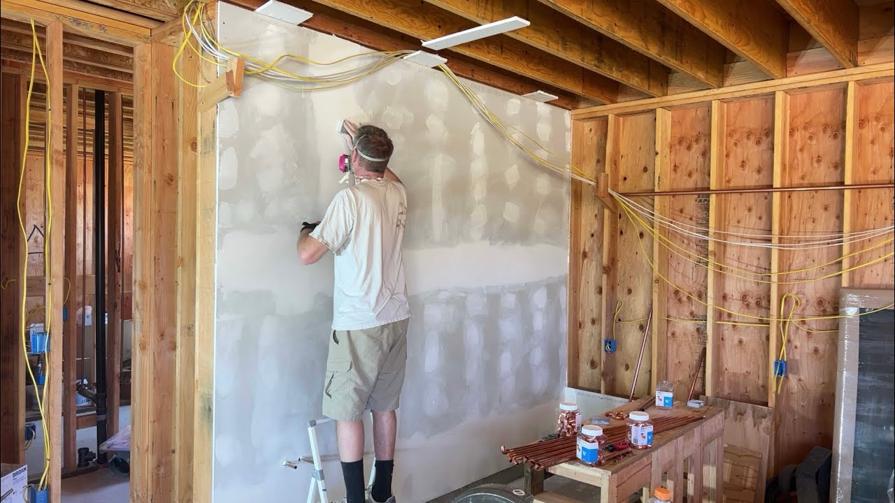 Day 3 of Main House Drywall