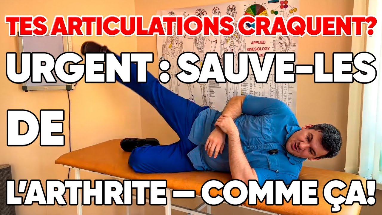 Articulations qui craquent ? Dos et cou en vrac ? Protège-les de l’arthrite avant qu’il soit tard