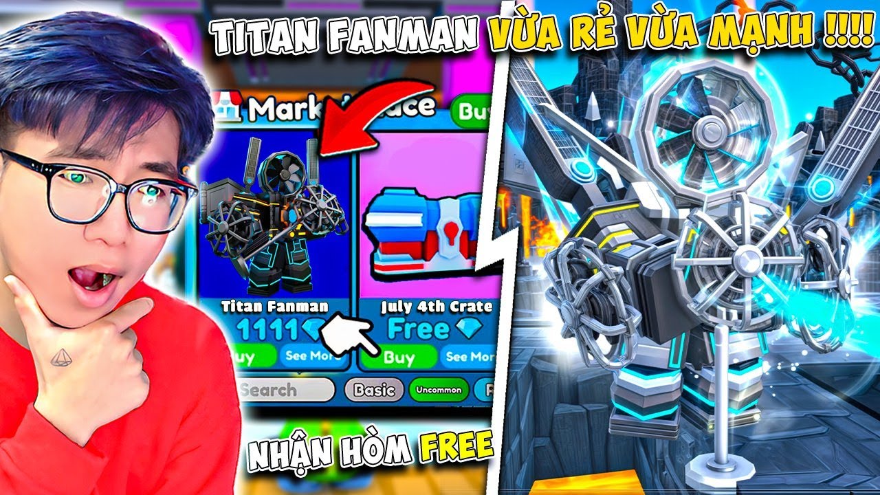 BI HUỲNH BẤT NGỜ TRƯỚC HÒM TỶ LỆ 0.05% VÀ DÙNG TẤT CẢ UNIT MỚI TRONG TOILET TOWER DEFENSE