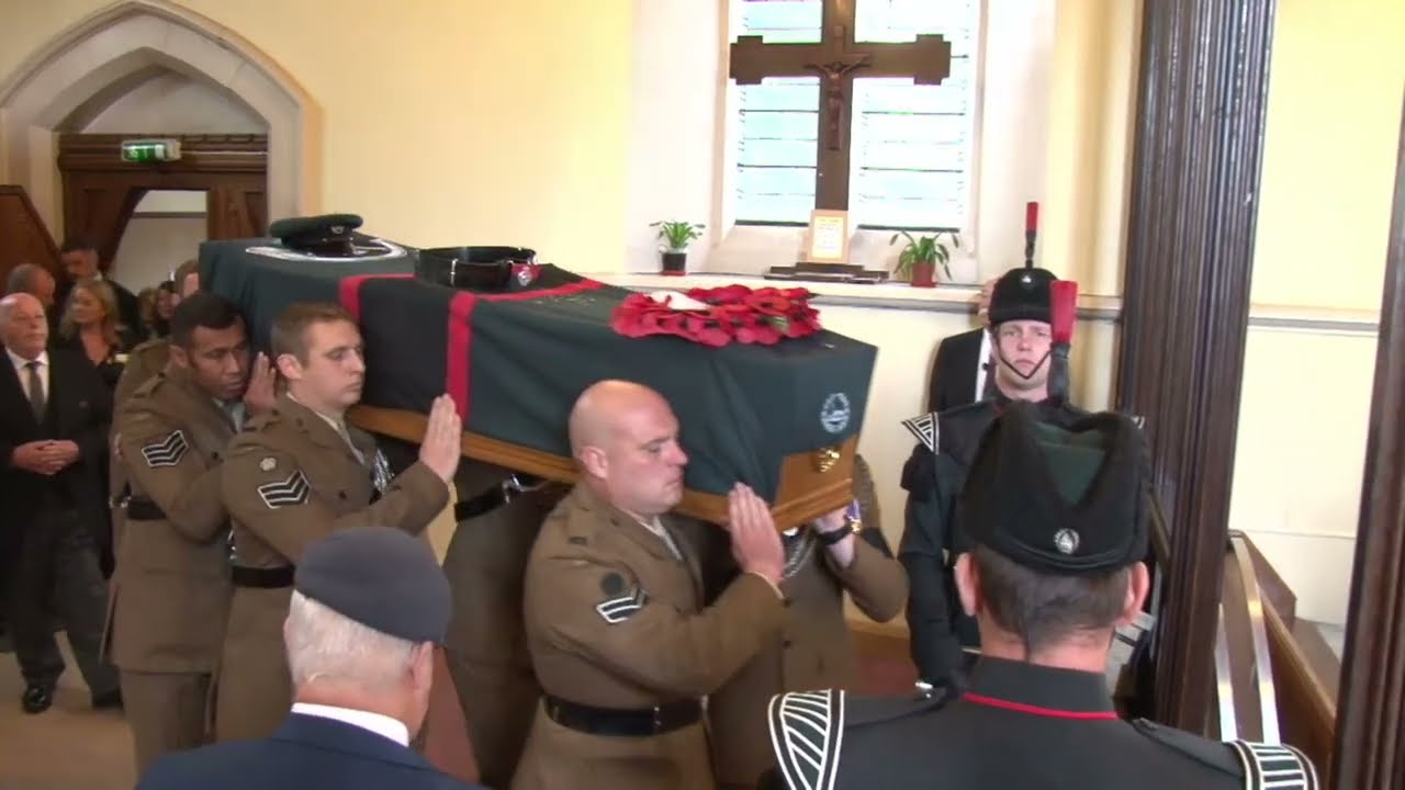 LIVE - The funeral Service for Jack Kirmond.