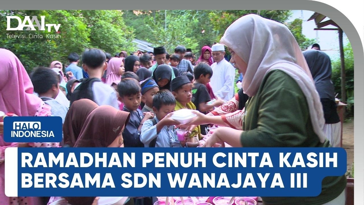 Ramadhan Penuh Cinta Kasih bersama SDN Wanajaya III | Halo Indonesia