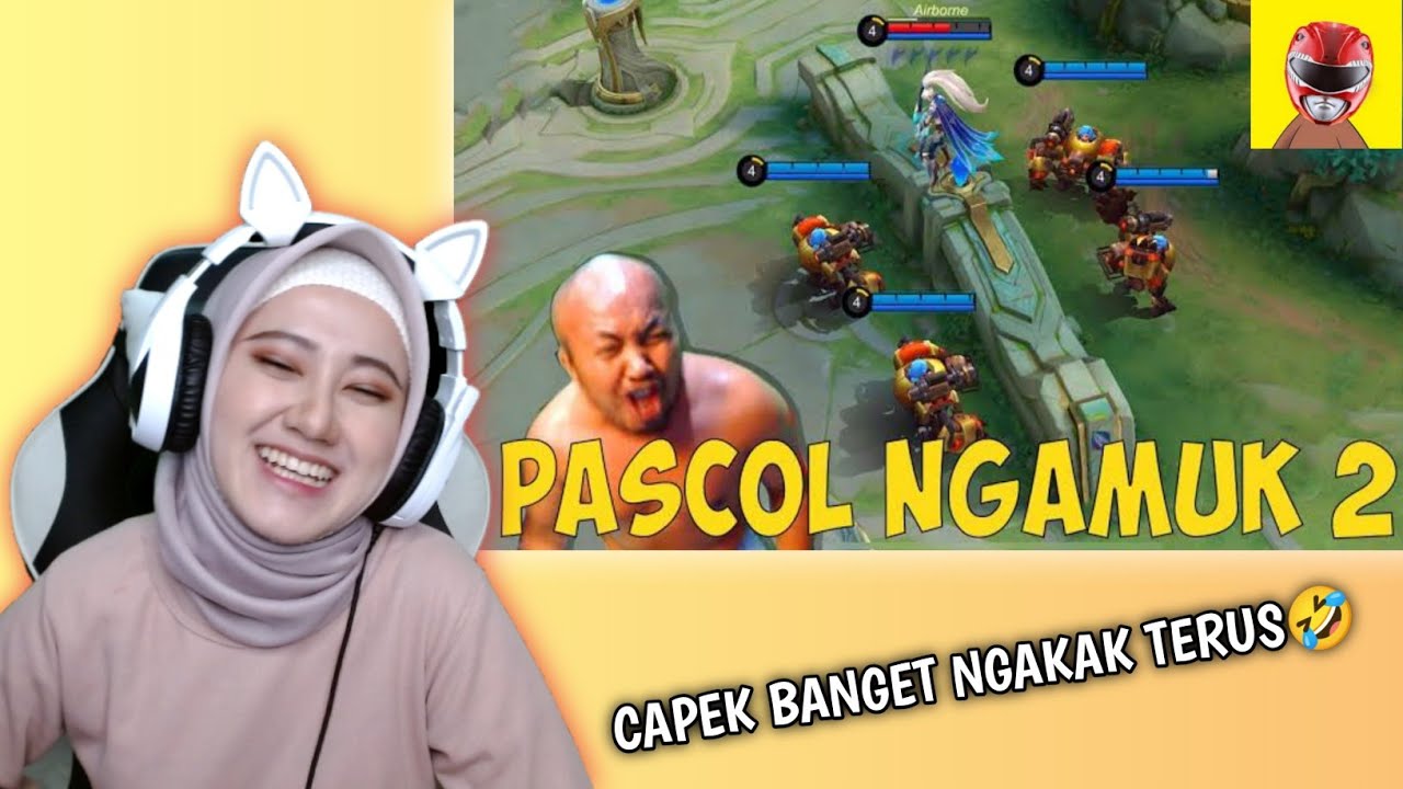 Reaction GERRARD WIJAYA - CARA MEMBUAT PASCOL NGAMUK PART 2!!! - Mobile Legends