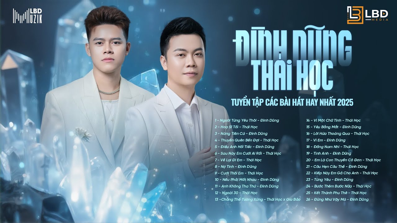 Thái Học X Đình Dũng | người tám lạng kẻ nữa cân | tuyển tập nhạc trữ tình ballad hay nhất 2025