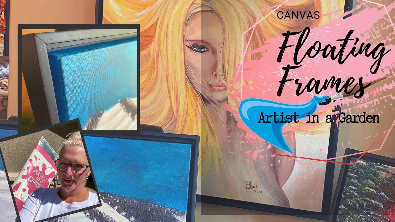 CANVAS FLOATING FRAMES/How to assemble custom order frames