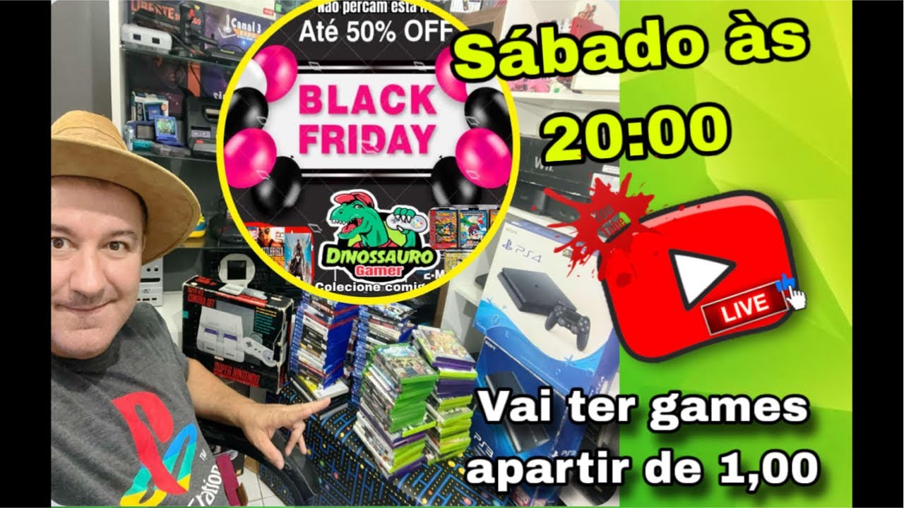 SALDÃO DO DINÃO! Games barato é Aqui
