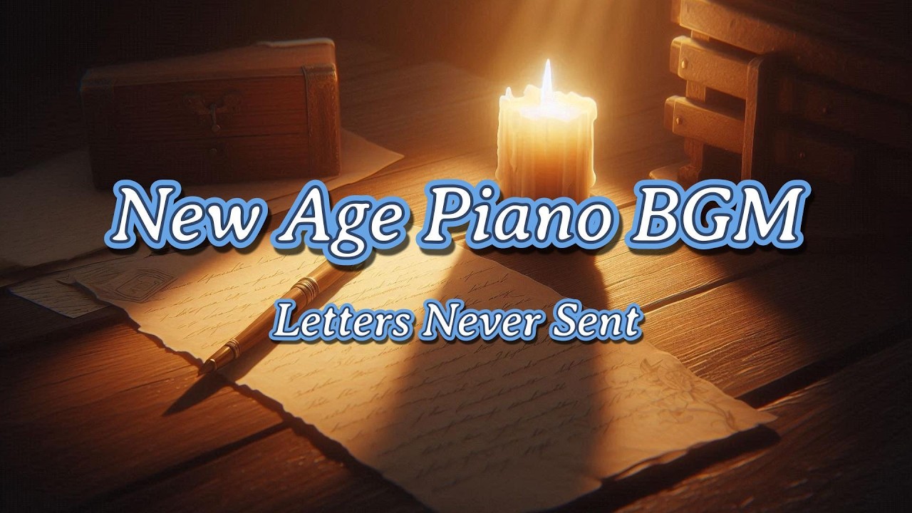 New Age Piano BGM | Letters Never Sent | Imagined Melody