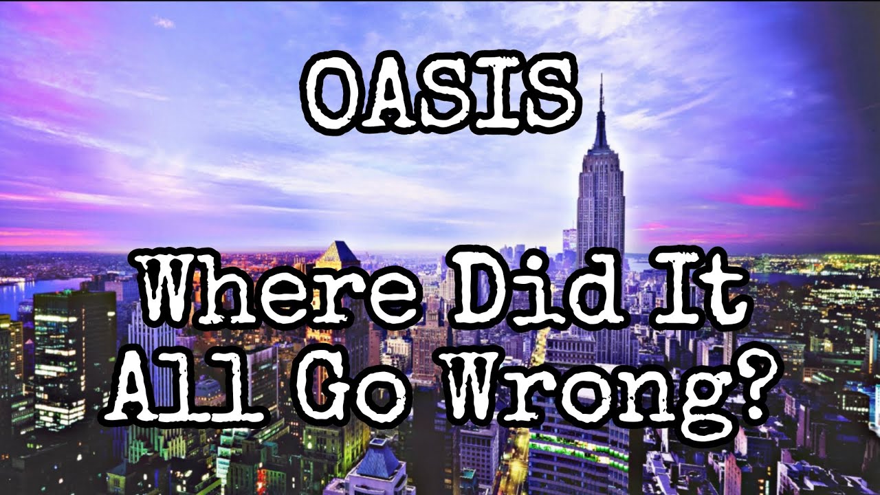 OASIS - Where Did It All Go Wrong (Lyric Video)