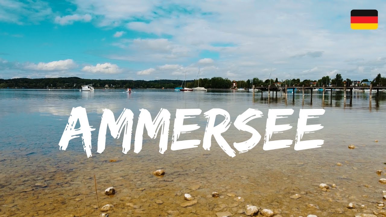 Озеро Аммер (Ammersee) в Баварии 4K