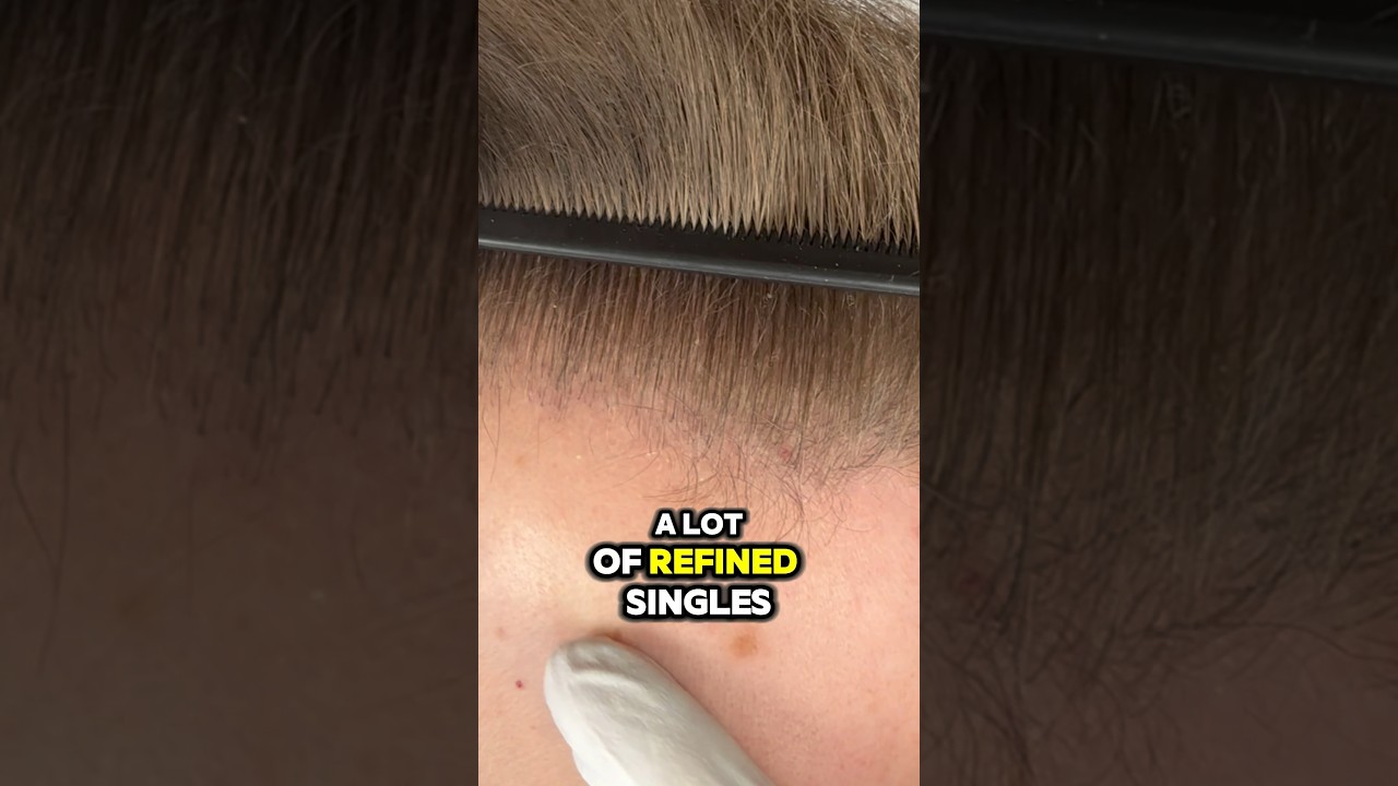 Is This the MOST Natural Hairline Ever? 🔥 3,380 Grafts!