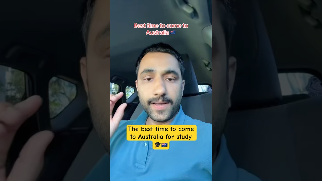 What is the best time to come to Australia for study #studyabroadaustralia