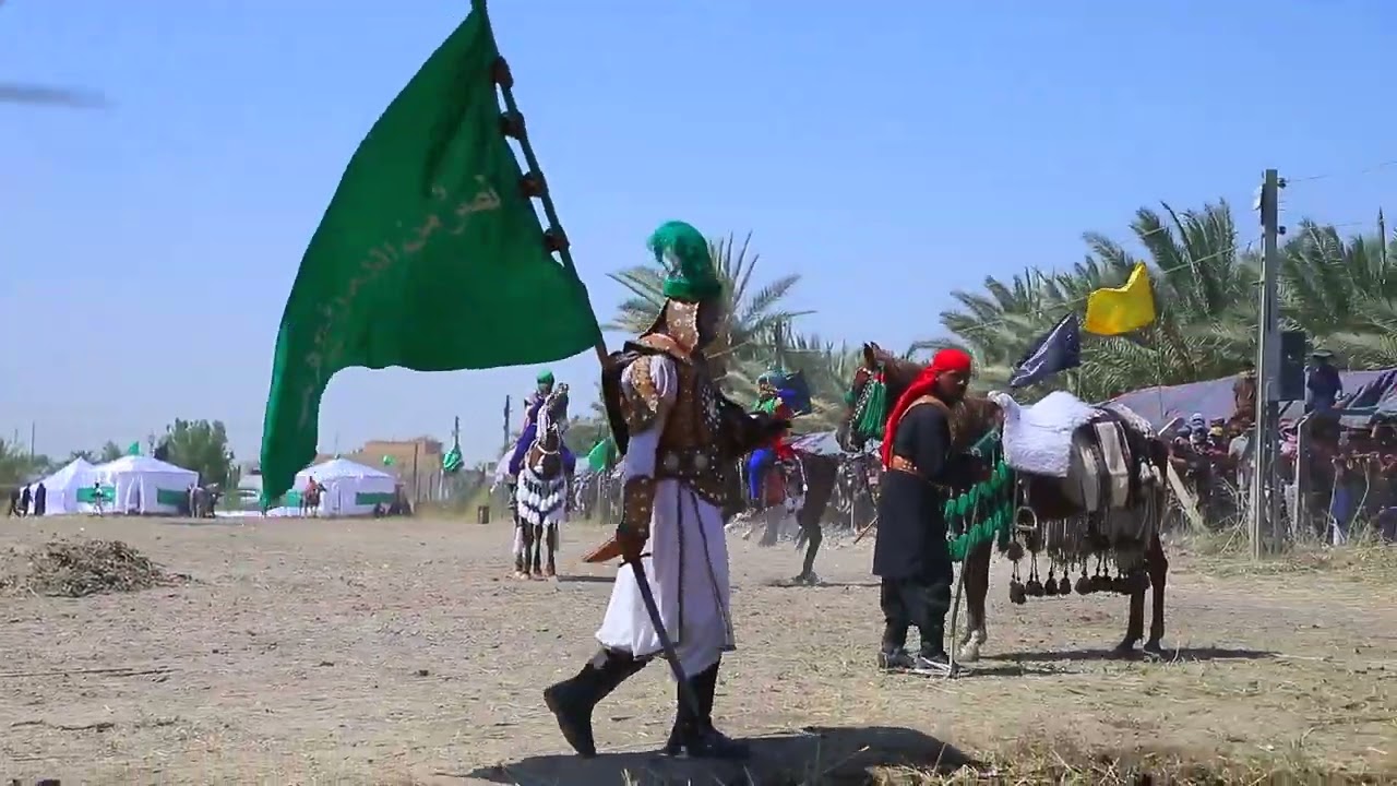 هيئة تشابية واقعة الطف الكبرى في قرية الفاضلية ( مصرع شبية الامام العباس ) ع